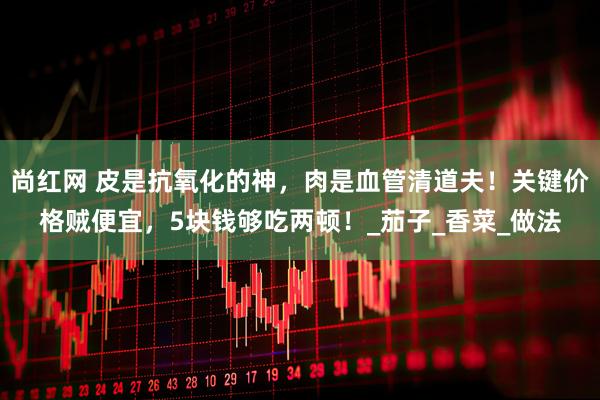 尚红网 皮是抗氧化的神，肉是血管清道夫！关键价格贼便宜，5块钱够吃两顿！_茄子_香菜_做法